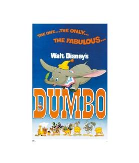 Poster - Rolled and shrink-wrapped - Dumbo - Circus