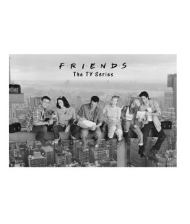 Poster - Rolled and shrink-wrapped - Friends - Lunch on a Skyscraper
