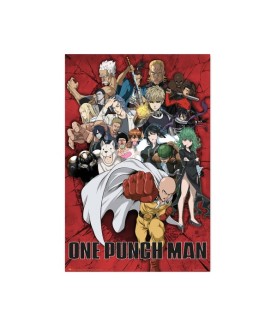 Poster - Rolled and shrink-wrapped - One Punch Man - Heroes