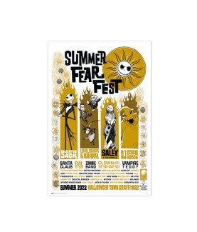 Poster - Gerollt und mit Folie versehen - Der Albtraum vor Weihnachten - Summer Fear Fest