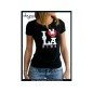 T-shirt - Raving Rabbids - I Love Rabbids - L Femme 