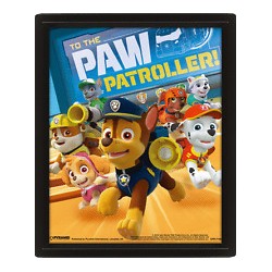 Rahmen - 3D - Paw Patrol - Team