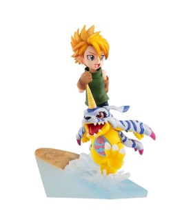 Figurine Statique - G.E.M - Digimon - Yamato Ishida & Gabumon