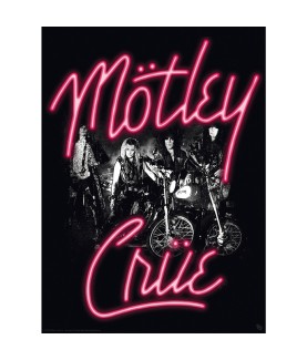 Poster - Packung mit 2 - Mötley Crüe - Neon Pink und Camisole