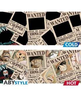 Mug - Thermo-réactif - One Piece - Wanted