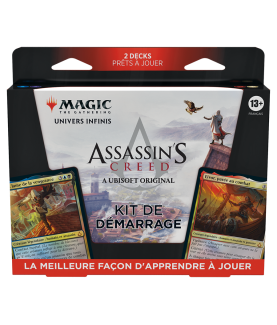 Sammelkarten - Einsteiger-Paket - Universes Beyond - Magic The Gathering - Assassin's Creed - Starter Kit
