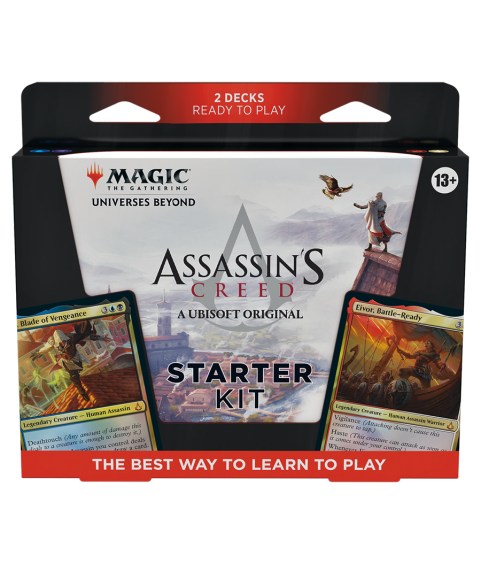 Sammelkarten - Einsteiger-Paket - Universes Beyond - Magic The Gathering - Assassin's Creed - Starter Kit