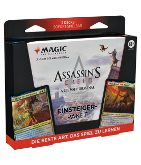 Sammelkarten - Einsteiger-Paket - Universes Beyond - Magic The Gathering - Assassin's Creed - Starter Kit