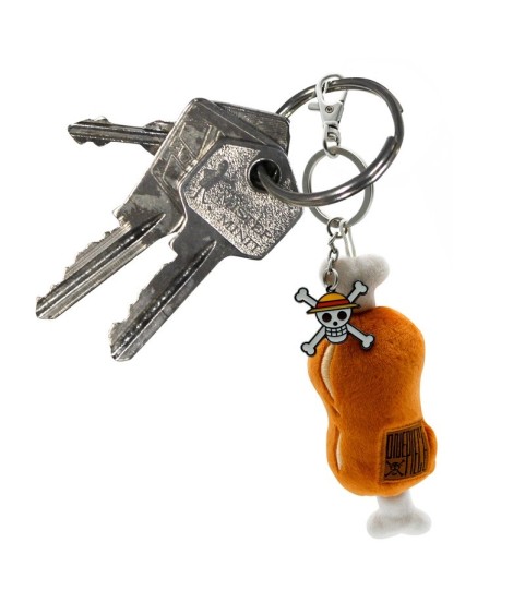 Keychain - 3D - One Piece - Meat on a Bone
