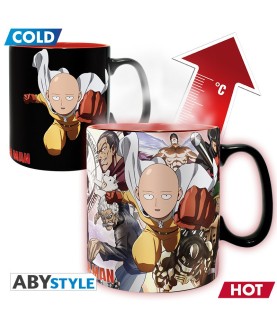 Mug - Thermo-réactif - One Punch Man - Héros