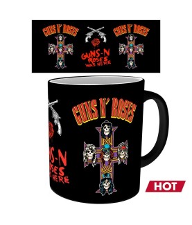 Mug - Thermo-réactif - Guns N Rose - Cross