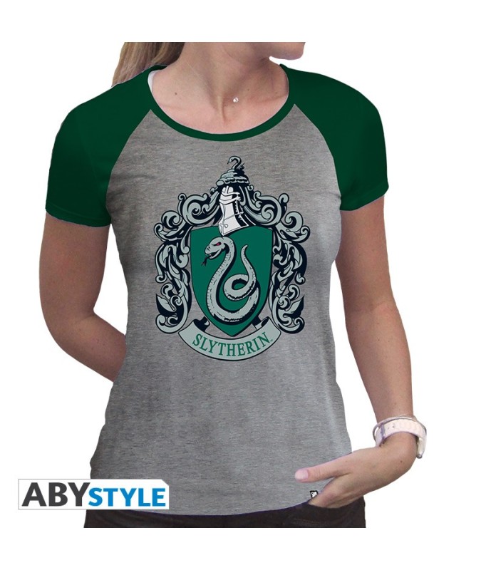 T-shirt - Harry Potter - Slytherin - L Femme