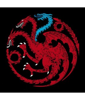 T-shirt - Spiel der Throne - Familie Targaryen - XL Homme 