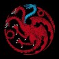 T-shirt - Spiel der Throne - Familie Targaryen - L Homme T-shirt - Spiel der Throne - Familie Targaryen - L Homme