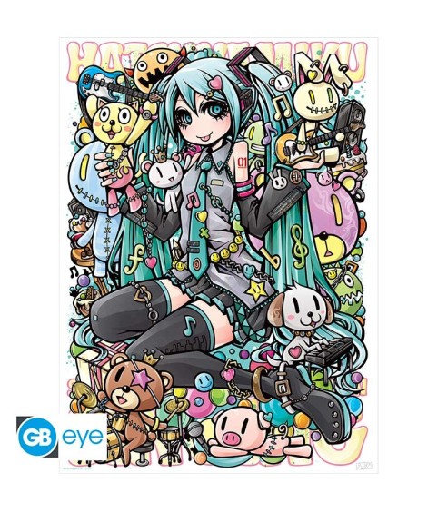 Poster - Set of 2 - Vocaloïd - Hatsune Miku