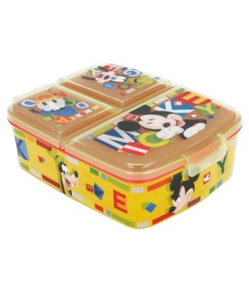 Lunch-Box - Mehrere Fächer - Mickey & Cie - Mickey, Goofy & Donald