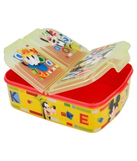 Lunch Box - Multi-compartment - Mickey & Cie - Mickey, Goofy & Donald
