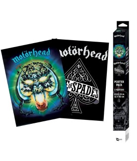 Poster - Pack de 2 - Motörhead - Overkill & Ace of Spades