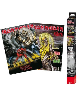 Poster - Packung mit 2 - Iron Maiden - Killers & Number of the Beast