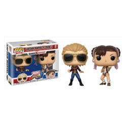 POP - Marvel - Captain Marvel - 2 - Captain Marvel & Chun-Li