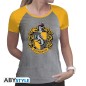T-shirt - Harry Potter - Haus Hufflepuff - XS Femme 