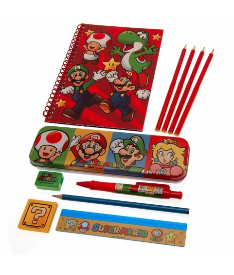 Stationery set - Super Mario - Characters