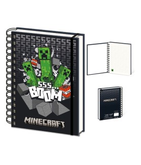 Carnet - Minecraft - BOOM - Creeper