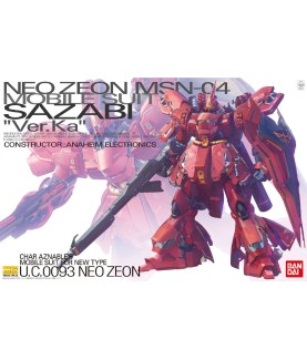 Maquette - Master Grade - Gundam - N-04 Sazabi Ver.KA