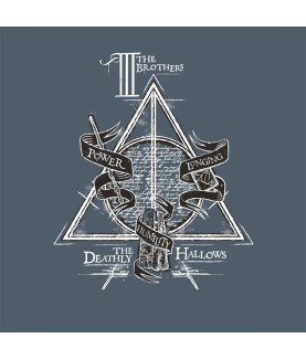 T-shirt - Harry Potter - Heiligtümer des Todes - S Unisexe 
