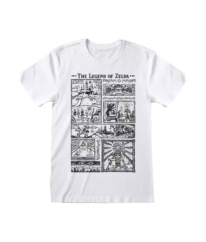 T-shirt - Zelda - Drawings - S Unisexe