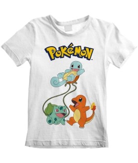 T-shirt - Pokemon - Original Trio - 3 - 4 ans - Unisexe 3 - 4 