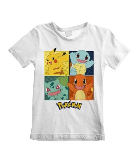 T-shirt - Pokemon - Squares - 5 - 6 jahre - Unisexe 5 - 6 