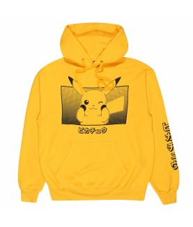 Sweat - Pokemon - Trame de Fond - Pikachu - L Unisexe 