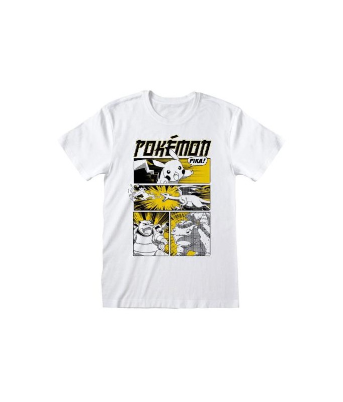 T-shirt - Pokemon - Anime Style Cover - L Unisexe
