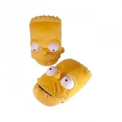 Pantoffel - The Simpsons - Bart Simpsons - Größe: 41 - 44 - Unisexe 