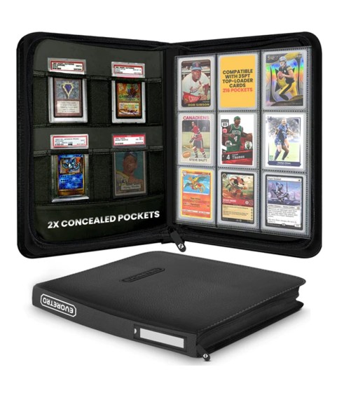 Portfolio - "Shield+" - 216 Cards - Black