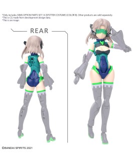 Accessoire Maquettes - 30 Minutes Sisters - Option Parts Set (14) - Spotter Costume (Color B)