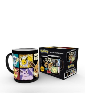 Mug - Thermo-réactif - Pokemon - Evolution - Évoli