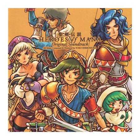 CD - Divers - Heroes of Mana - 2 CD Box - OST