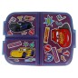 Lunch Box - Multi-compartment - Cars - Stickers