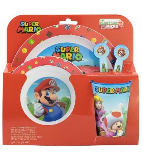 Set of dishes - Super Mario - Characters