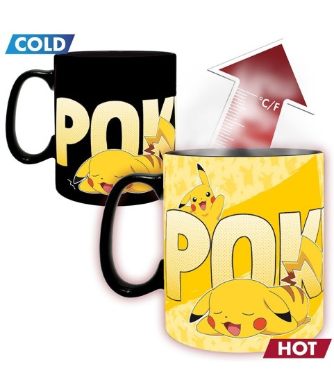Mug - Thermo-réactif - Pokemon - Pikachu