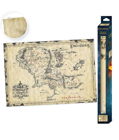 Poster - Le Seigneur des Anneaux - La Terre du Milieu - Terre du Milieu