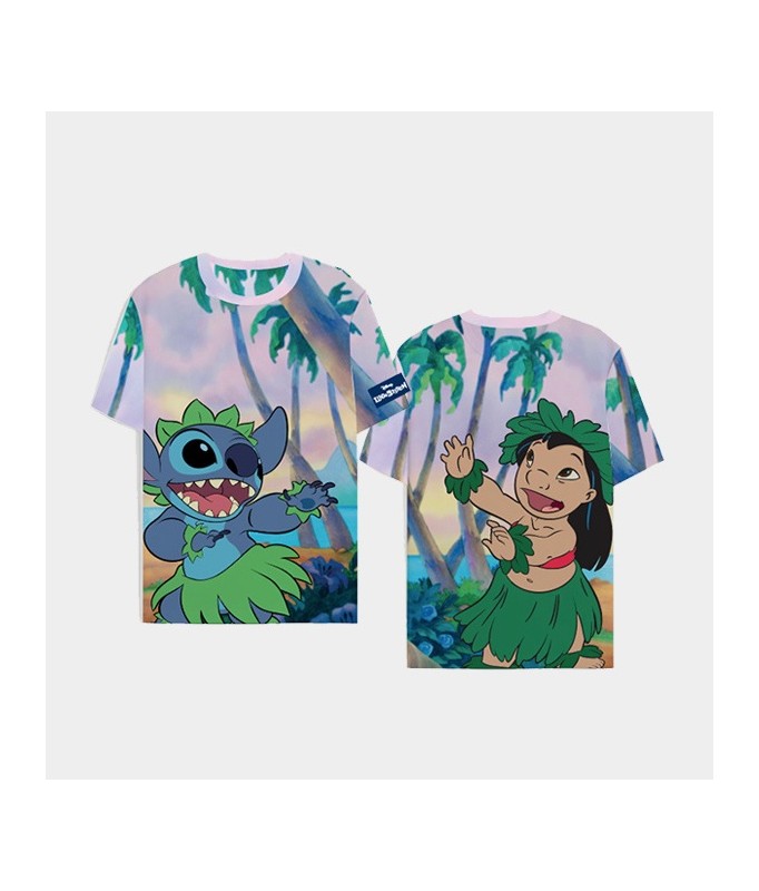 T-shirt - Lilo & Stitch - Lilo & Stitch - XL Unisexe