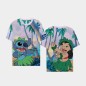 T-shirt - Lilo & Stitch - Lilo & Stitch - XL Unisexe 