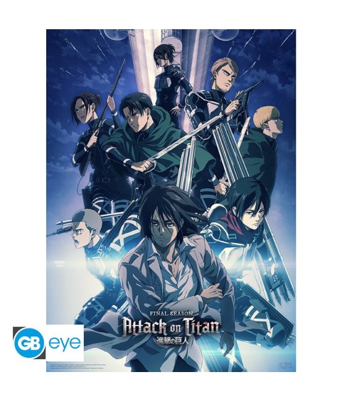 Poster - Pack de 2 - L'Attaque des Titans - Set 2