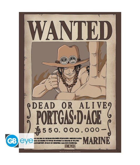 Poster - Pack de 2 - One Piece - Wanted Sabo & Ace