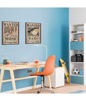 Poster - Packung mit 2 - One Piece - Wanted Sabo & Ace