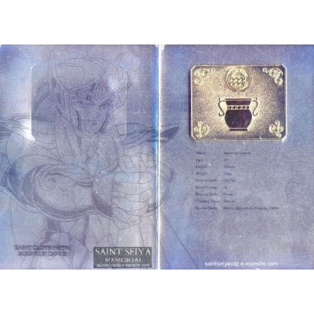 Accessoires Figurines - Metal Mat - Saint Seiya - Camus du Verseau