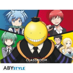 Poster - Flat - Assassination Classroom - Koro vs Students